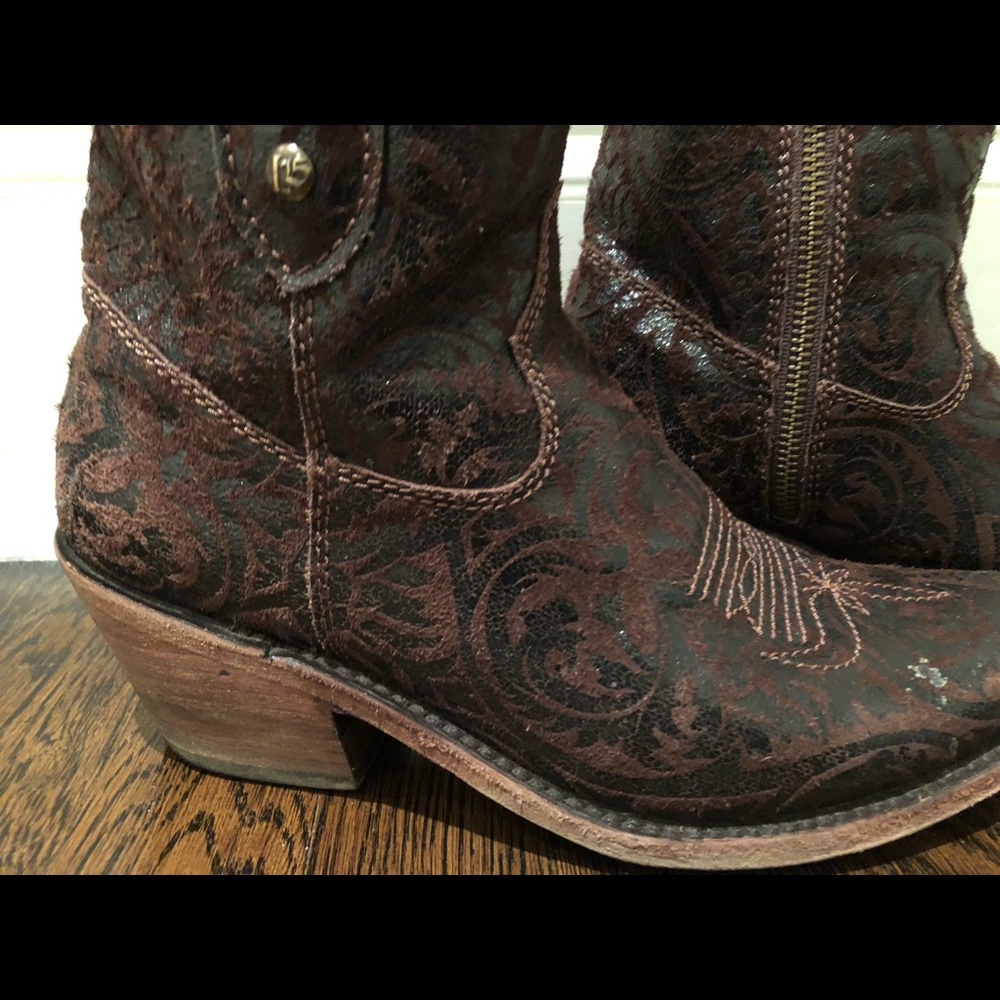 Shorty Brown Boot Handmade in Mexico